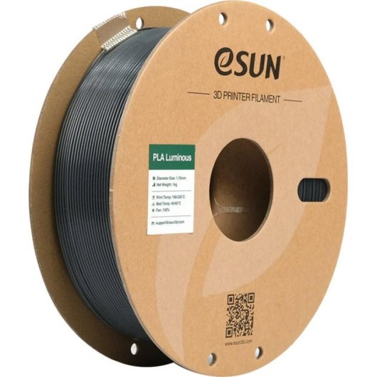 Filamento PLA eSUN PLA-LM175CL-G1P1 Verde Luminoso 1,75 mm Fácil Impressão