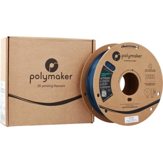 Filamento PETG Polymaker PB05014 Azul 1,75 mm Alta Velocidad Exterior