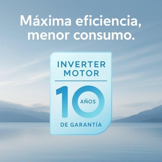 Lavadora VOK EVW-6BAWL2410 Carga Frontal 6 kg 1000 rpm A Blanca Motor Inverter Vapor