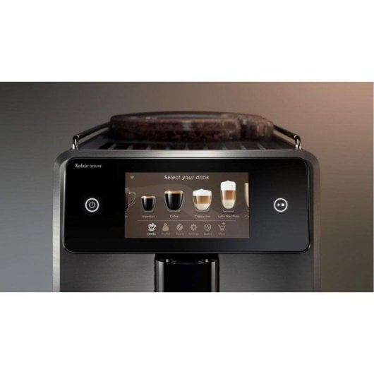 Kaffeevollautomat Saeco Xelsis Deluxe SM8780 1,7L 15 Bar mit Milchsystem & Keramikmahlwerk