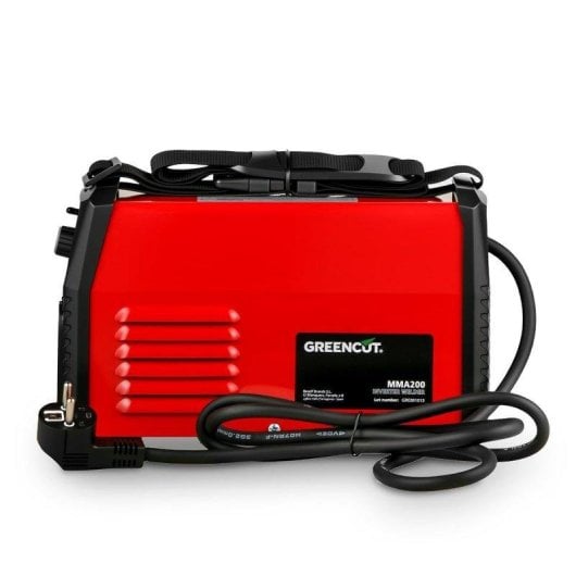 Soldador Inverter Greencut MMA200 Corriente Continua iGBT Ligero y Compacto