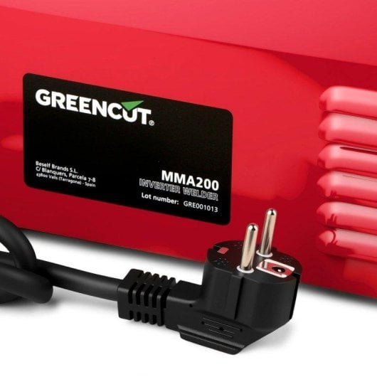 Soldador Inverter Greencut MMA200 Corriente Continua iGBT Ligero y Compacto