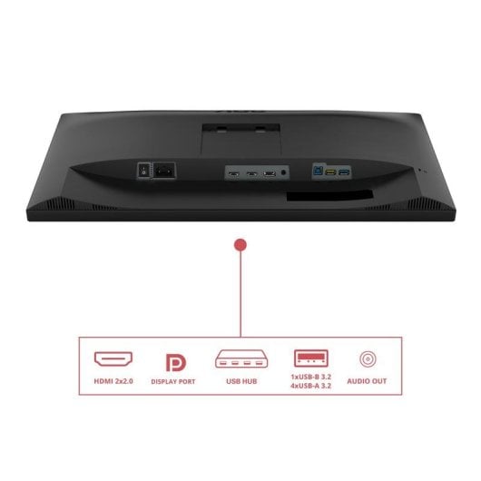 Monitor AOC U27E3UF 27" UltraHD 4K 60Hz IPS Ergonomico Tempo Risposta 4ms