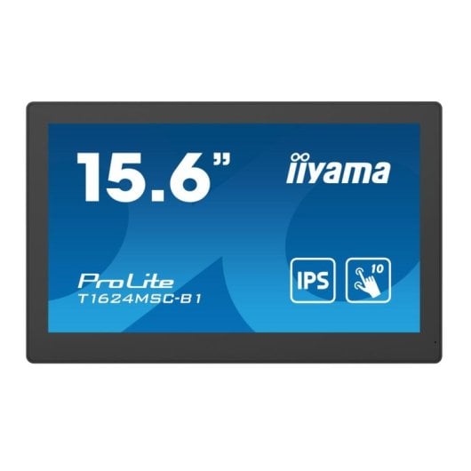 Monitor iiyama T1624MSC-B1 15,6" FullHD 25ms IPS Touchscreen Lautsprecher