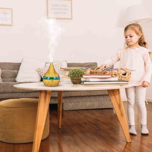 Humidificador Grunkel DIF-300M compacto 300 ml USB luces LED temporizador