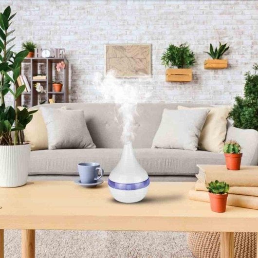 Humidificador Grunkel Dif-300b 300 ml Apagado Automático Luces LED USB