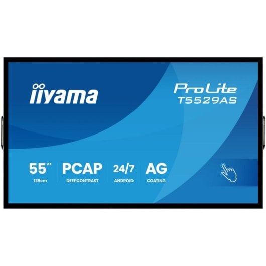 Monitor iiyama T5529AS-B1AG 54.6" UltraHD 4K 60Hz VA Touch Android
