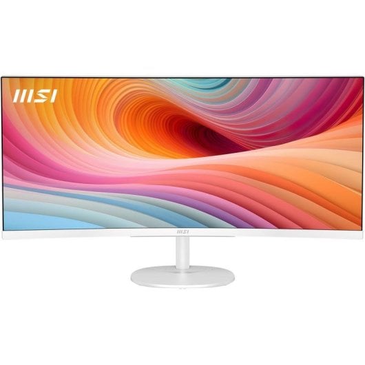 Monitor MSI Pro MP341CQW E12 34" UltraWide Quad HD 120Hz VA Curvo 4ms Altifalantes Branco