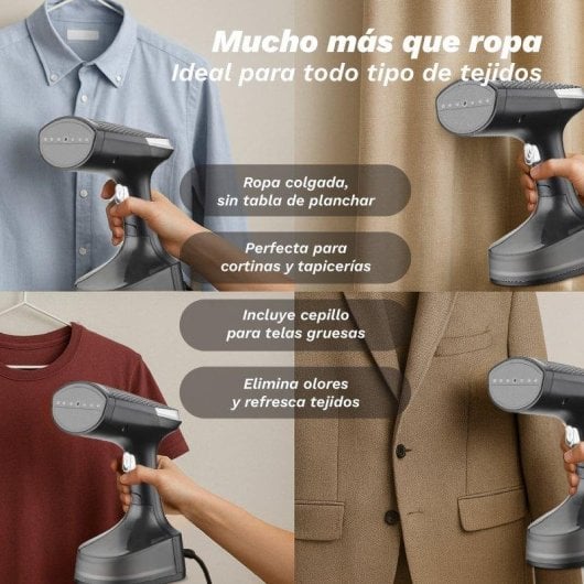 Ferro a Vapor Vertical Grunkel Pv-1600gs Plancha 1600W Depósito 310ml