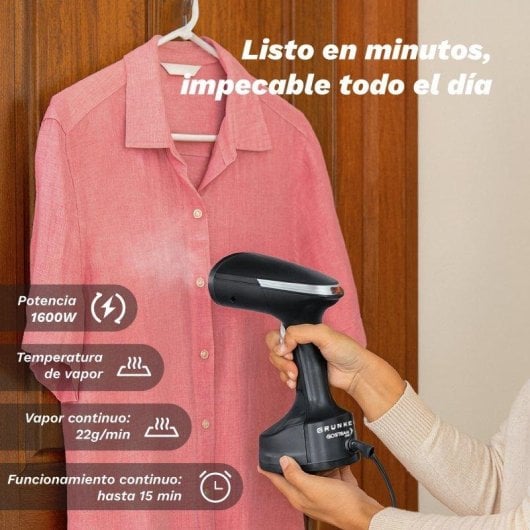 Ferro a Vapor Vertical Grunkel Pv-1600gs Plancha 1600W Depósito 310ml