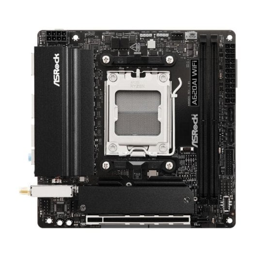 Carte mère Asrock A620AI WiFi AMD A620A Socket AM5 DDR5 Mini ITX WiFi 6E 2.5GbE RGB