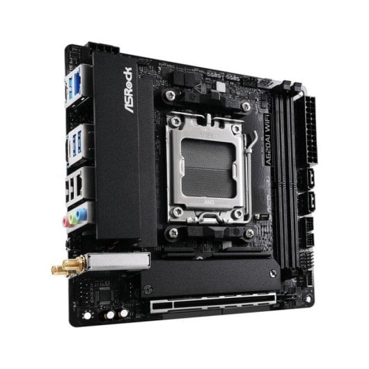 Carte mère Asrock A620AI WiFi AMD A620A Socket AM5 DDR5 Mini ITX WiFi 6E 2.5GbE RGB