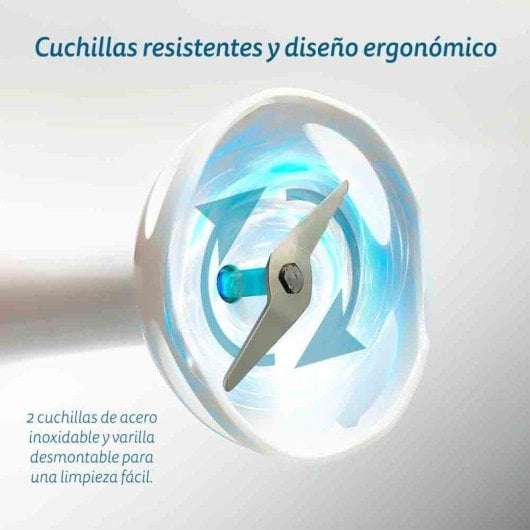 Batidora de mano Grunkel MP-600Easy acero inoxidable 600W Turbo