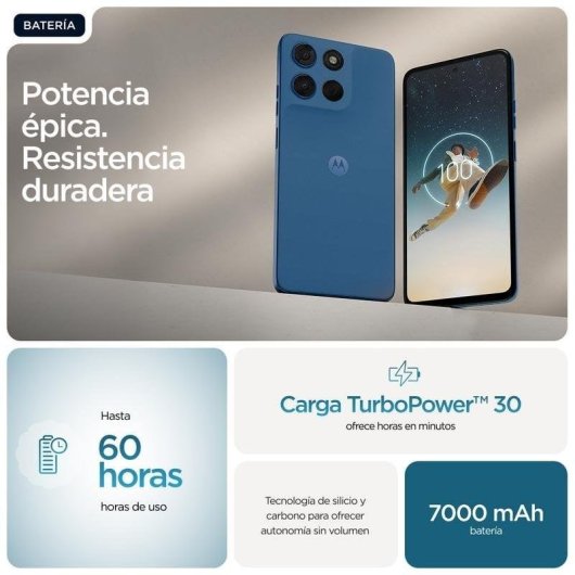 Motorola Moto G57 Power 5G 8GB 256GB 6.72" Blau
