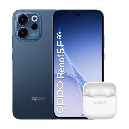 OPPO Reno15 F 5G 8GB 256GB 6.57" AMOLED 120Hz Dual SIM NFC IP68 Android 16 Twilight Black