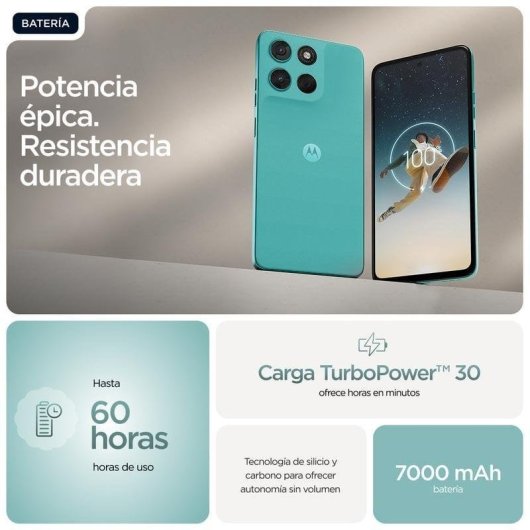 Motorola moto g57 Power 5G 8GB 256GB 6.72" Türkis