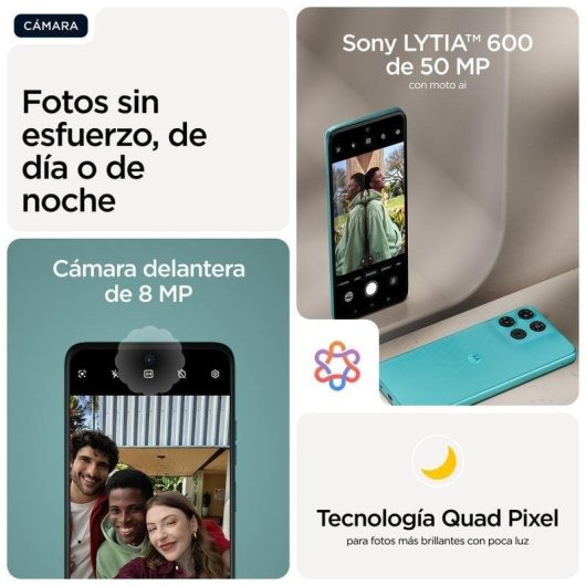 Motorola moto g57 Power 5G 8GB 256GB 6.72" Türkis