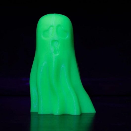 Filamento PLA Polymaker Panchroma Luminous Verde Glow-in-the-Dark 1,75 mm Brilla Fácil Impresión