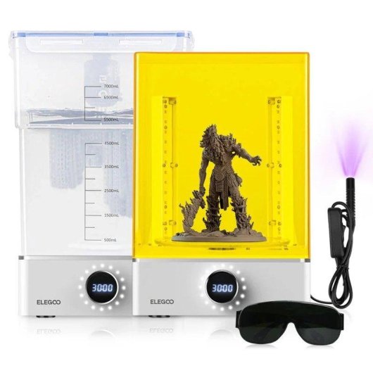 Wasch- und Aushärtestation Elegoo Mercury XS Bundle 7000 ml UV-Schutz