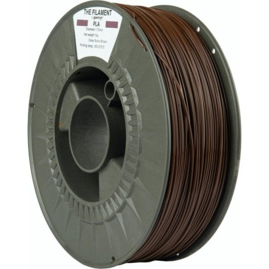 Filamento PLA The Filament TF-24010 Marrone 1,75 mm Bobina Riciclata Stampa Facile