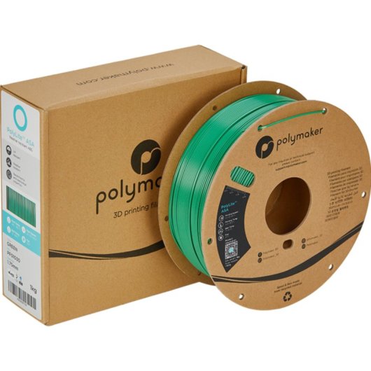 Filament ASA Polymaker PolyLite PF01030 Grün 1,75 mm UV-Beständig Robust