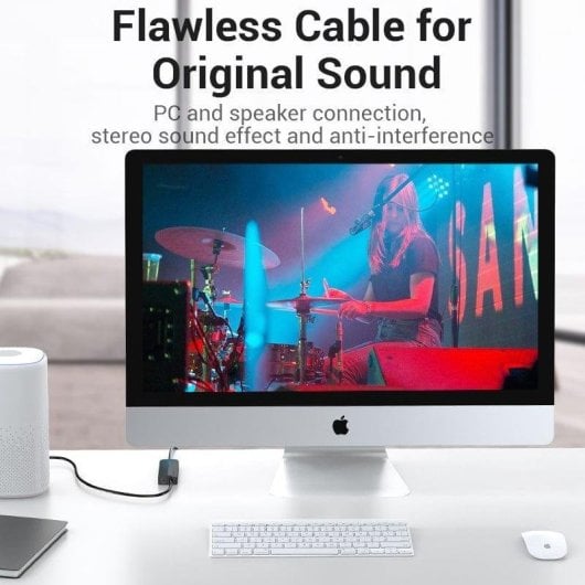 Hub USB-C Vention TGQBB Preto com 4x USB 3.0 Gen2, PD e Áudio Externo