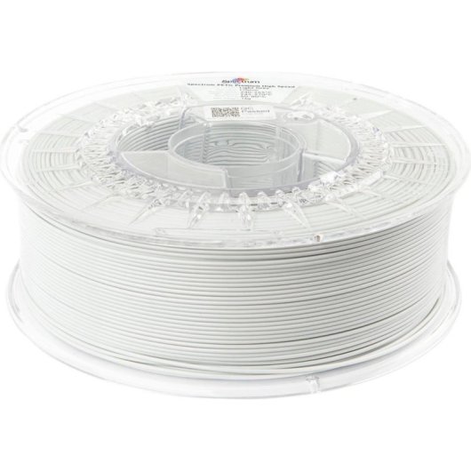 Filament PETG Spectrum 81545 Grau Silber 1,75 mm High Speed Chemisch Beständig