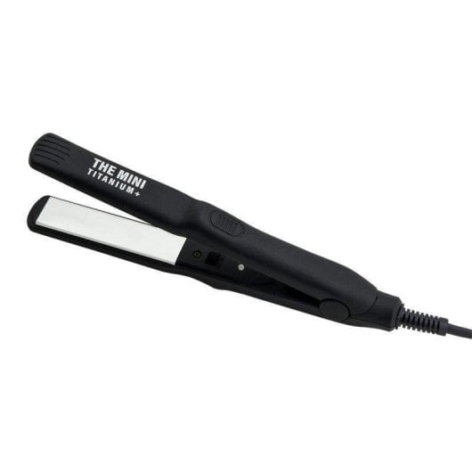 Prancha de Cabelo Titânio para Viagem By AGV Mini 230ºC 10 Definições Desligar Automático Preto