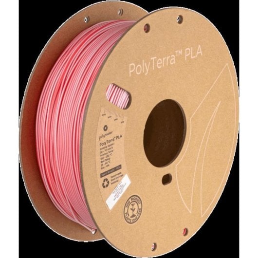 Filament PLA Polymaker PolyTerra PLA Dual Multicolore 1,75 mm Biodégradable Dégradé