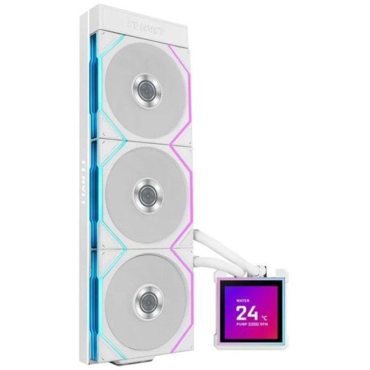 Refrigeración Líquida Lian Li HydroShift II LCD-S 360 mm 3 Ventilateurs IPS RGB
