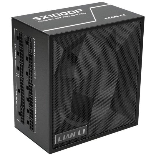 Fonte d'Alimentation Lian Li SX Platinum 1000W 80 PLUS Platinum entièrement modulaire