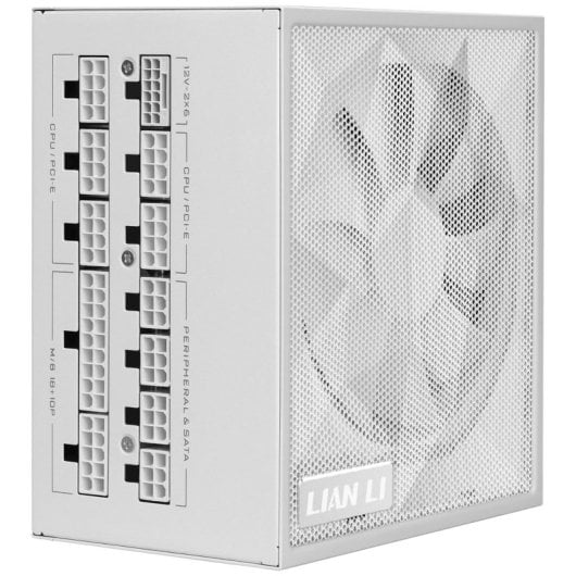 Alimentation Lian Li SX Platinum 1000W 80 PLUS Platinum modulaire ATX 3.1 silencieuse blanche