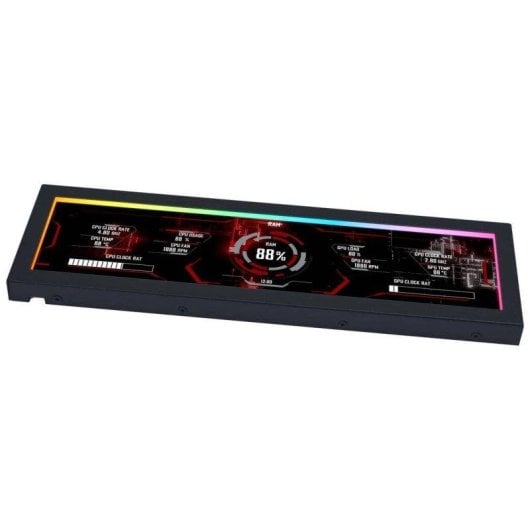 Ecrã Secundário Lian-Li 8.8" Universal IPS LCD Preto ARGB USB