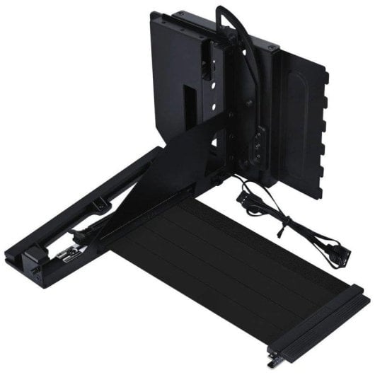Kit Soporte Vertical GPU Lian-Li V4 Negro PCIe 5.0 con Cable Riser y RGB