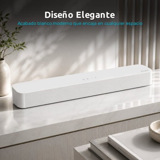 Nilait Harmony Sound bar Barra de sonido 2.0 60W blanca