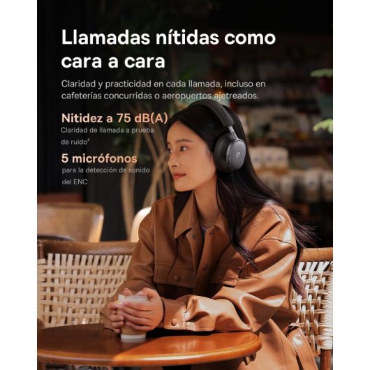 Kopfhörer Baseus Inspire XH1 kabellos Bluetooth mit Geräuschunterdrückung Schwarz