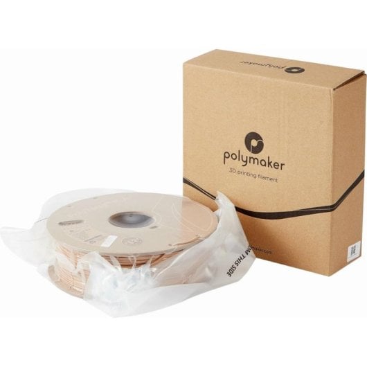 Filamento PLA Polymaker PolyTerra Madera 1,75 mm Ecológico Fácil Impressão