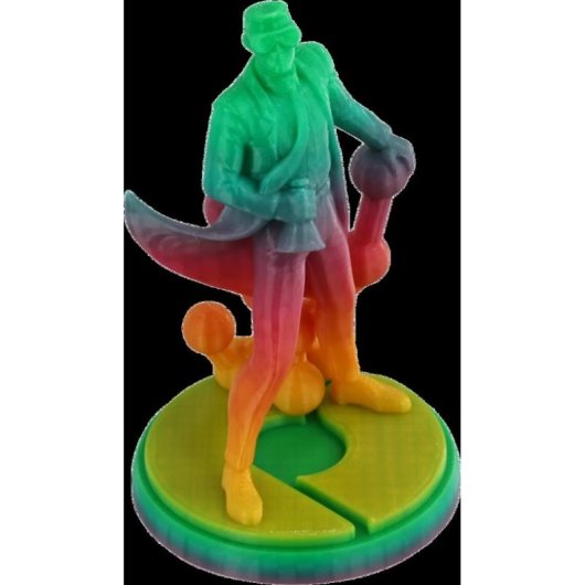 Filamento PLA Polymaker Panchroma Gradient Multicolor 1,75 mm Efecto Translúcido Fácil Procesado