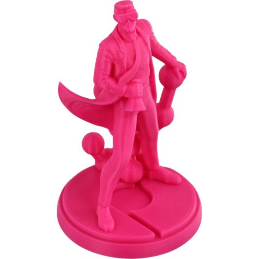 Filamento PLA Polymaker Panchroma Rosa 1,75 mm Translucido Fácil Impresión