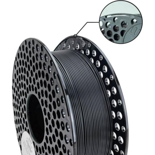 Filamento PLA AzureFilm Strongman FPS171-9005 Negro Brillante 1,75 mm Alta Resistencia
