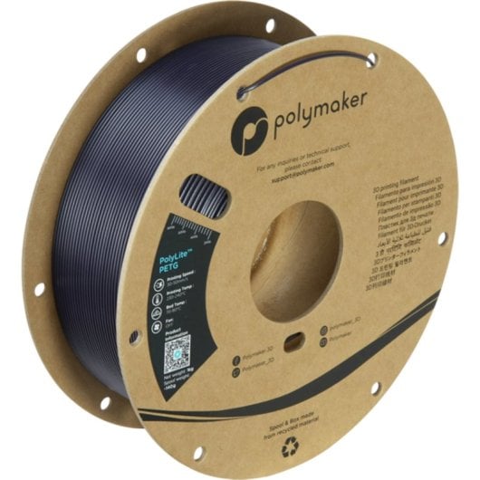 Filament PETG Polymaker PolyLite PB01057 Violet 1,75 mm Impression Facile