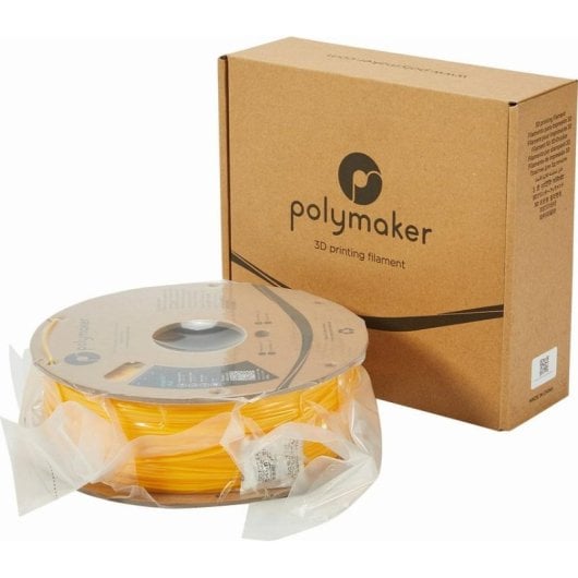 Filamento PLA Polymaker PolyLite Amarillo 1,75 mm Alta Calidad Fácil Impresión