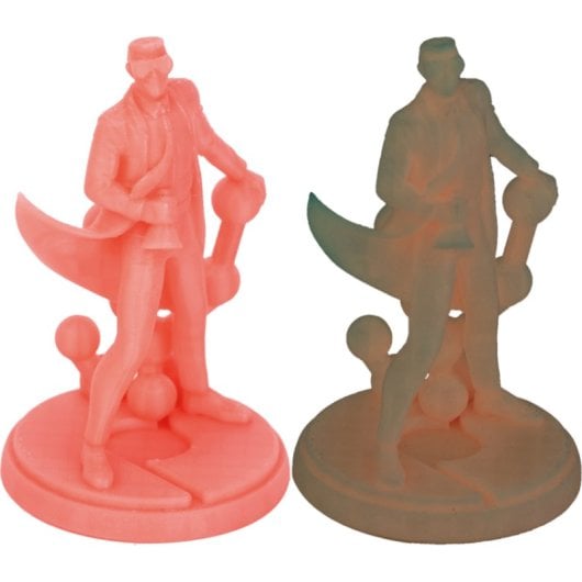 Filamento PLA Polymaker Panchroma Luminous Rosa 1,75 mm Brillante Fácil Impresión