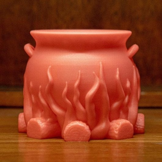 Filamento PLA Polymaker Panchroma Luminous Rosa 1,75 mm Brillante Fácil Impresión