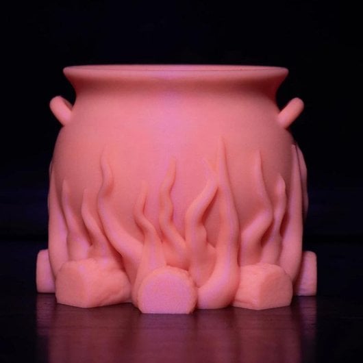 Filamento PLA Polymaker Panchroma Luminous Rosa 1,75 mm Brillante Fácil Impresión