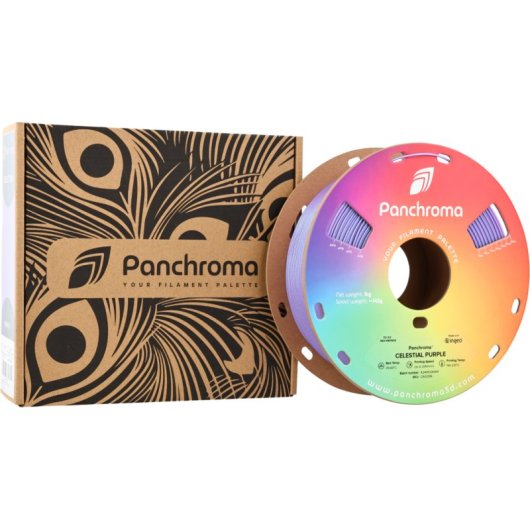 Filamento PLA Polymaker Panchroma Celestial Violeta 1,75 mm Brillo Pastel