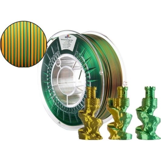 Filamento PLA Spectrum 81409 Magic Silk Multicolor 1,75 mm Brillante Degradado Fácil Impresión