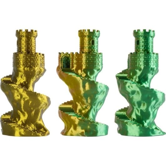 Filamento PLA Spectrum 81409 Magic Silk Multicolor 1,75 mm Brillante Degradado Fácil Impresión