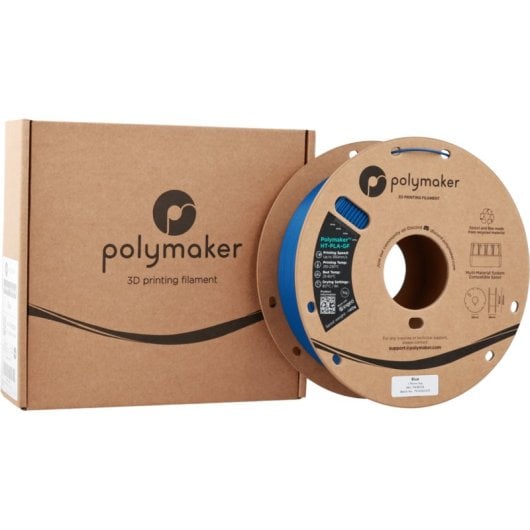 Filament PLA technique Polymaker HT-PLA-GF Bleu 1,75 mm Haute Résistance Thermique