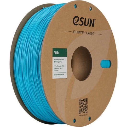 Filamento ABS+ eSUN ABS+175Q-U1P1 Blu 1,75 mm Resistente Facile Stampa